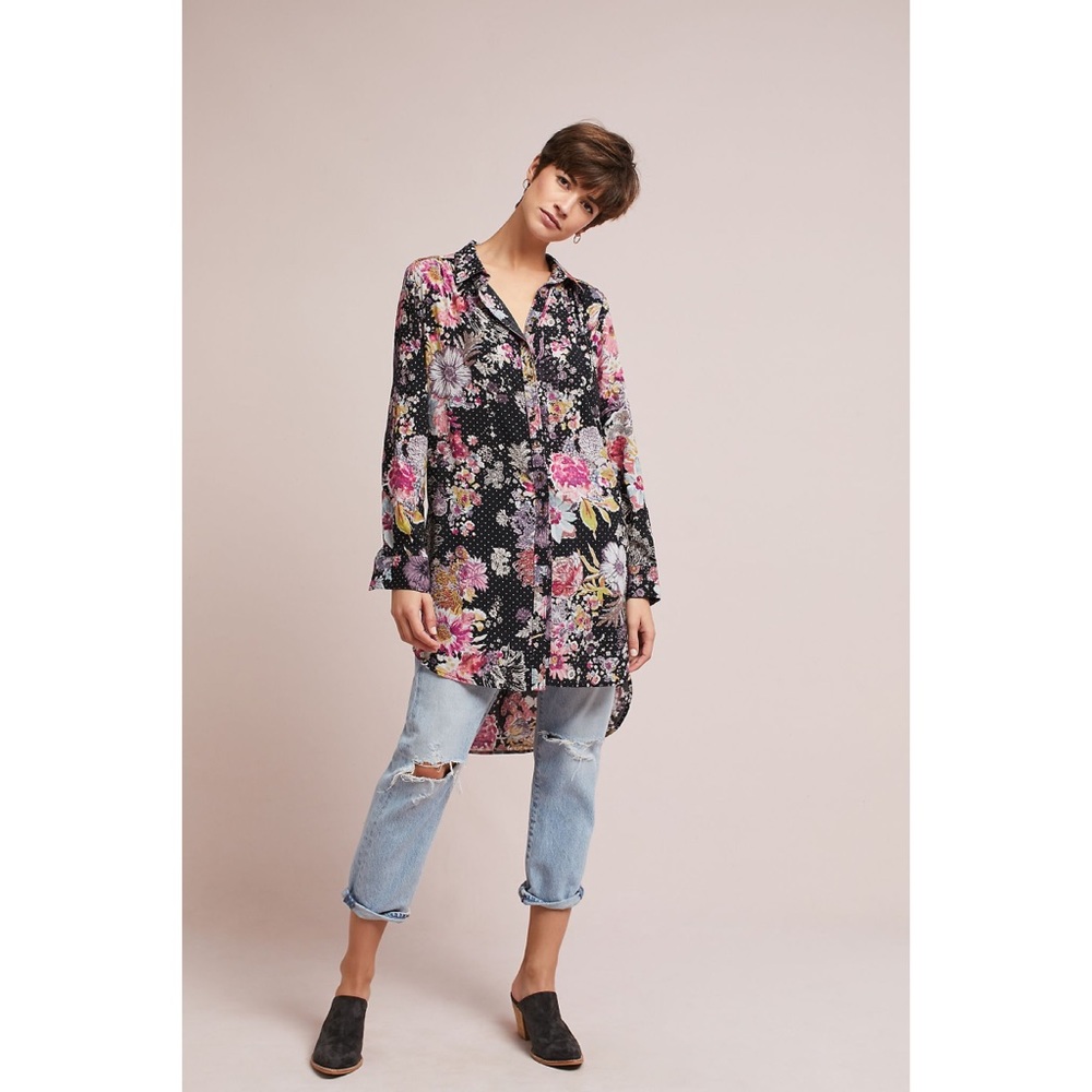 Anthropologie Maeve Autumnal Tunic